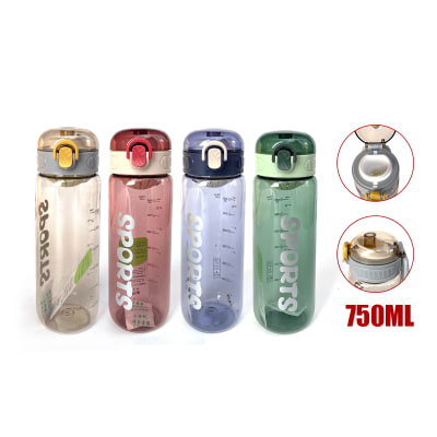 BOTELLAS DE AGUA PLASTICO 750ML 1
