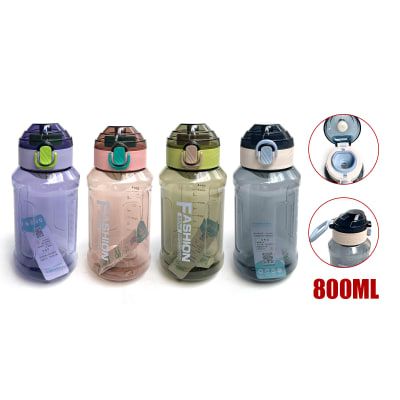 BOTELLAS DE AGUA PLASTICO 800ML 1