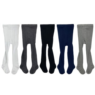 BALLERINA DE NIÑO COLOR LISO ACANALADO 2-41