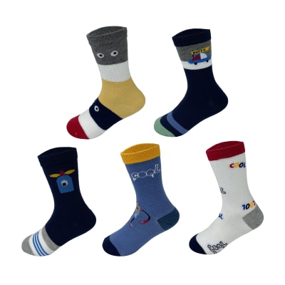 CALCETIN NIÑO MEDIA CAÑA DISEÑO SURTIDO 3-6 AÑOS1