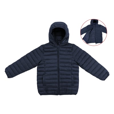 PARKA JUVENIL DE NIÑO AZUL ESCOLAR TALLA 14-16-181