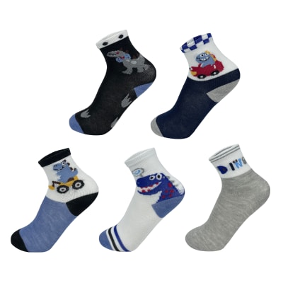 CALCETIN BEBO ALGODÓN DINOSAURIO 18-24 MESES1