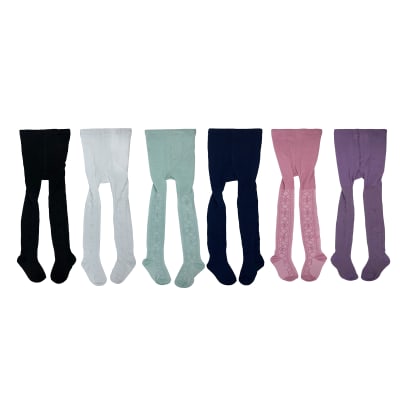 BALLERINA NIÑA COLOR LISO  TRENZA Y ROMBOS 2-41