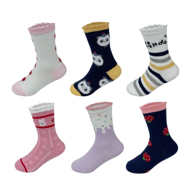 CALCETIN NIÑA MEDIA CAÑA DISEÑO SURTIDO 6-9 AÑOS1