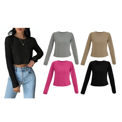 CAMISETA LOLA ACANALADO TALLAS  M-L/L-XXL1