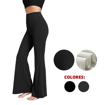 CALZA POLAR PALAZZO ACANALADO M/L/XL/2XL | VENTA POR MAYOR1