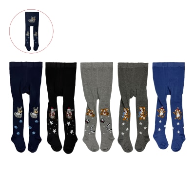 BALLERINA NIÑO DIBUJO TIGRE 2-4 |  VENTA POR DOCENA1