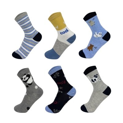 CALCETIN NIÑO ALGODON DIBUJO SURTIDO TALLA 9-12AÑOS1