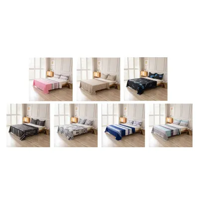 SET DE SABANA  DISEÑO 230*260CM Y DOS  FUNDA ALMOHADA  50*70CM1