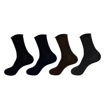 CALCETIN HOMBRE ALGODON ACANALADO | 12 PARES1