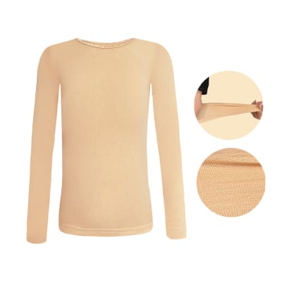 CAMISETA PANTY NIÑA COLOR  PIEL1