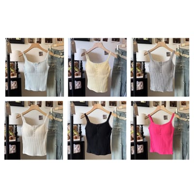 PETO ACANALADO CON RELLENO TALLA UNICA - COLORES SURTIDOS1