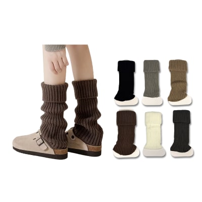 POLAINA DISEÑO ACANALADO  COLORES SURTIDOS1