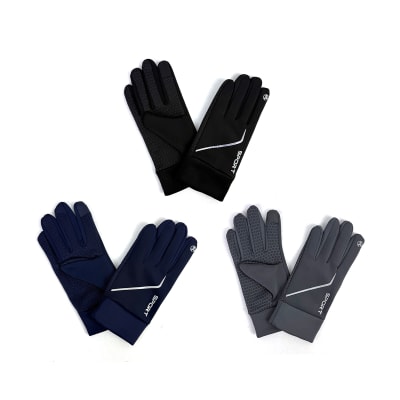 Guantes impermeables para ciclismo, con funcion tactil 24cm1