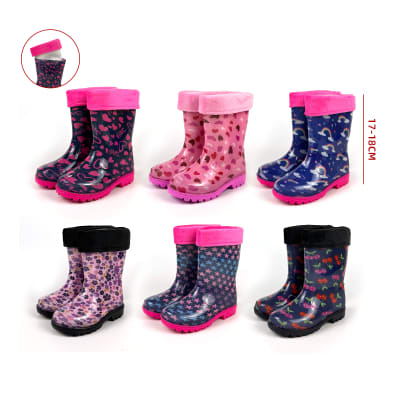 BOTAS DE AGUA INFANTIL24-29 VENTA POR EMBALAJE1