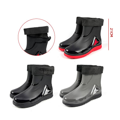 Botas de agua adulto Tallas 40-45/ caña alta 21cm - venta por embalaje1