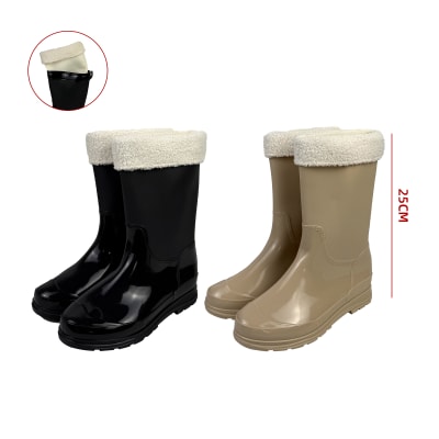 BOTAS DE AGUA ADULTO TALLAS36-41/CAÑA ALTA DE 25CM | VENTA SOLO POR EMBALAJE1