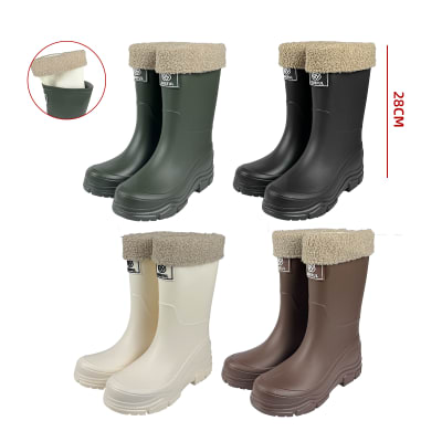 Botas de agua mujer Tallas 36-41/ caña alta 28cm1