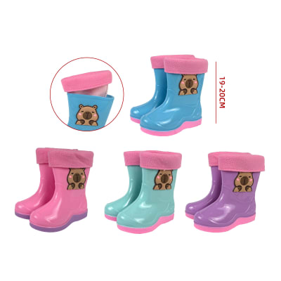 BOTAS DE AGUA TALLAS 31-35 PARA NIÑAS /CAÑA  19-20 CM1