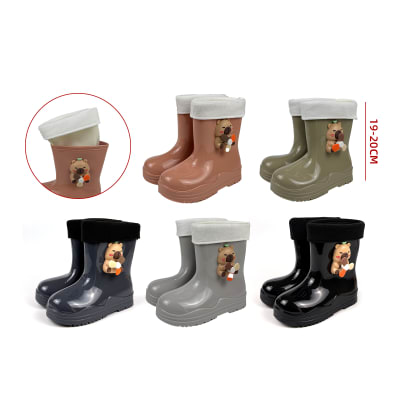BOTAS DE AGUA INFANTIL29/30-35/36CAÑA  15-17CM1