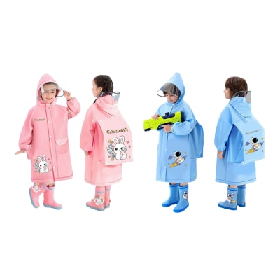 PONCHO IMPERMEABLE INFANTILES S-XL1