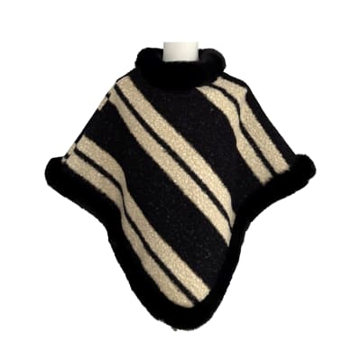 PONCHO CERRADO 70X70CM BICOLOR | VENTA MAYORISTA1