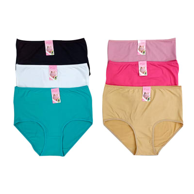 CALZON MUJER LISO FIBRA BAMBU | 12 UNID1