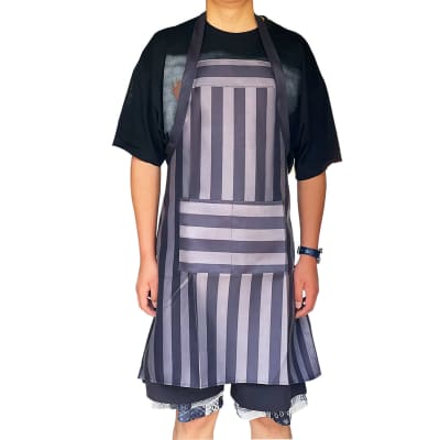 DELANTAL DISEÑO RAYADO PARA COCINA | 12 UNID1