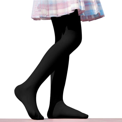PANTYHOSE ESCOLAR NEGRO TALLA 09-10 | 12 UNID1