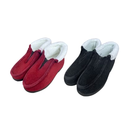 PANTUFLA DE MUJER CON CIERRE LISO CHIPORRO TALLA 36-41 | 48 UNID1