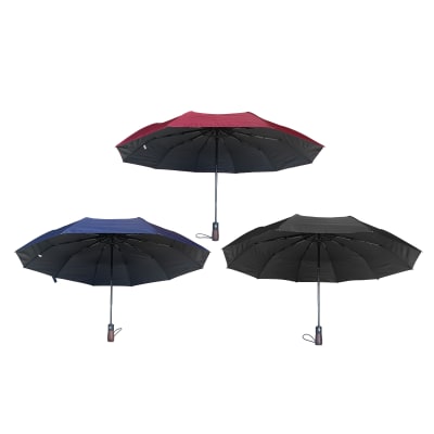 PARAGUAS PLEGABLE COLOR LISO  58CM | 60 UNID1