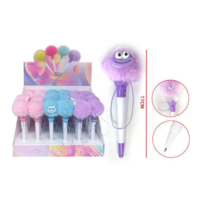 LAPIZ DISEÑO POMPON 17CM1