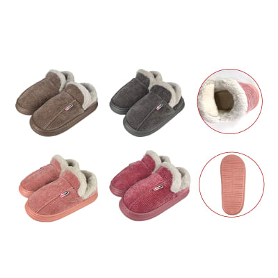 PANTUFLA ADULTO UNISEX CON CHIPORRO 38/39-40/41-42/43-44/451