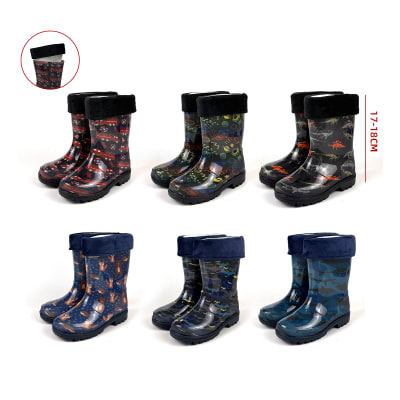 BOTAS DE AGUA INFANTIL  Unisex TALLAS 24-29  / venta por embalaje1