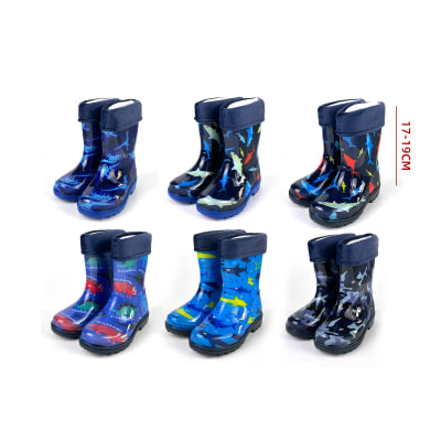 BOTAS DE AGUA INFANTIL tallas 30-35 /  caña 19-20 CM / solo venta por embalaje1