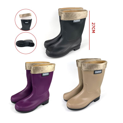 BOTAS DE AGUA ADULTO CON DISEÑO SURTIDO TALLA 35/36-40/41 27CM1