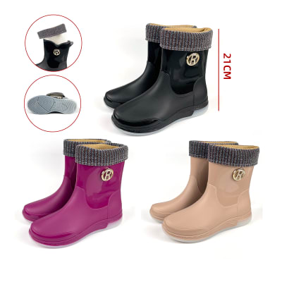 BOTAS DE AGUA ADULTO LISO TALLAS 35/36-39/40/21CM1