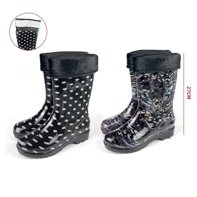 BOTAS PARA AGUA ADULTO CON DISEÑO SURTIDO TALLA 35/36-40/41 27CM1