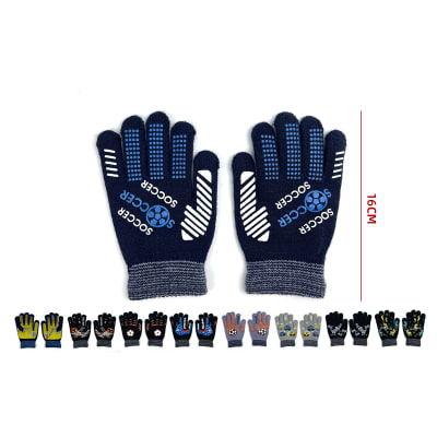 GUANTE LANA ESTAMPADO GOMA DISEÑO SURTIDO   14CM/16CM4