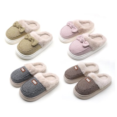 PANTUFLA LAZO TEXTIL SUPERIOR PELUDO 36-411