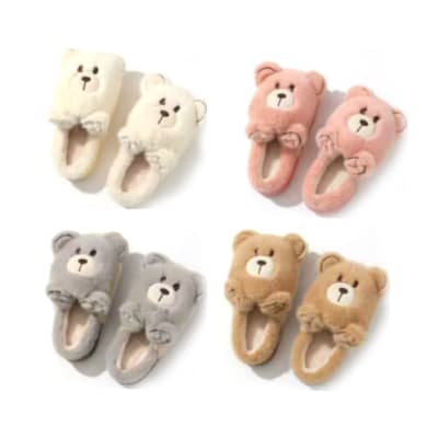PANTUFLA OSITO PELUDO 36-411