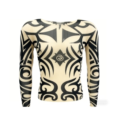 POLERA  MANGA LARGA TATUAJE FALSO 6-8-10-12 / VENTA POR MAYOR1