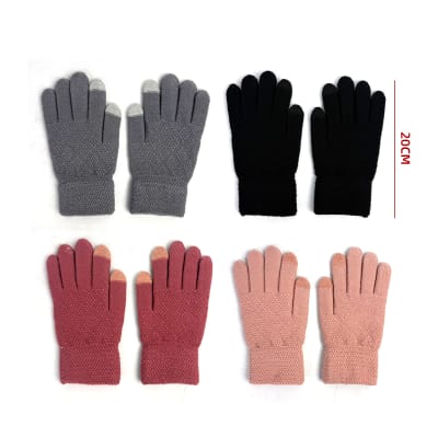 GUANTES TACTIL MUJER 20CM1