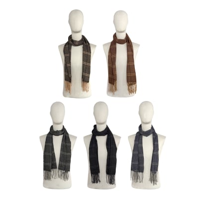 BUFANDA CUADRILLE  CLASICO 32X180CM1