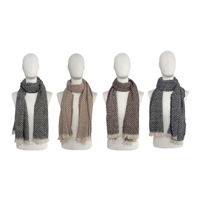 BUFANDA TEXTURA ESPIGA 62X195CM1