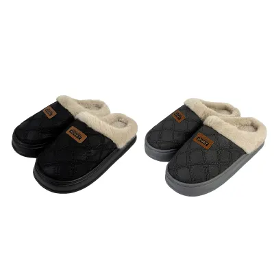 PANTUFLA PARA VARON QUILTING 42-45 | VENTA POR EMBALAJE1