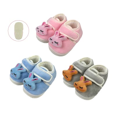 PANTUFLA BEBE VELCRO 12-13-14-15-161