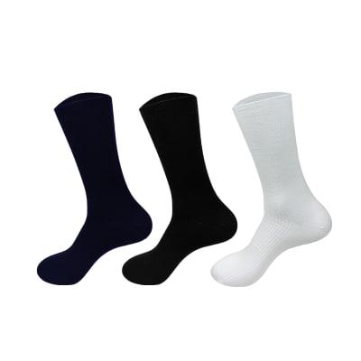 CALCETINES DE HOMBRE COLOR LISO | 12 UNID1
