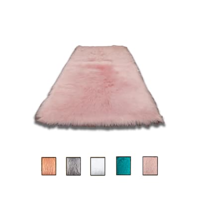 ALFOMBRA PELUDA RECTANGULAR COLORES SURTIDOS 70X210CM | 6 UNID1