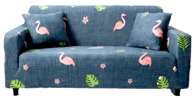 CUBRE SOFÁ FONDO FLAMENCO  3 CUERPOS 190X230CM | 6 UNID1